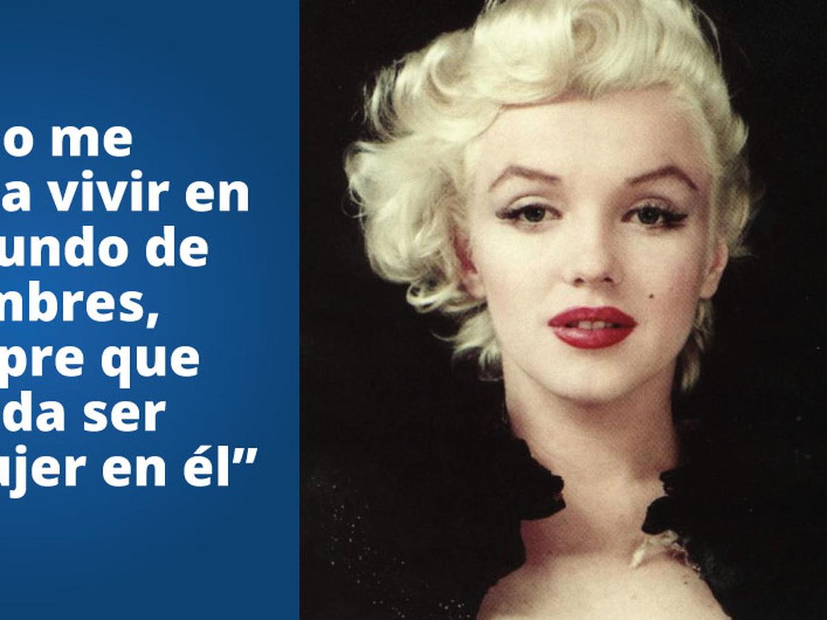10 frases para recordar a Marilyn Monroe el día de su cumpleaños [FOTOS] |  ESPECTACULOS | PERU21