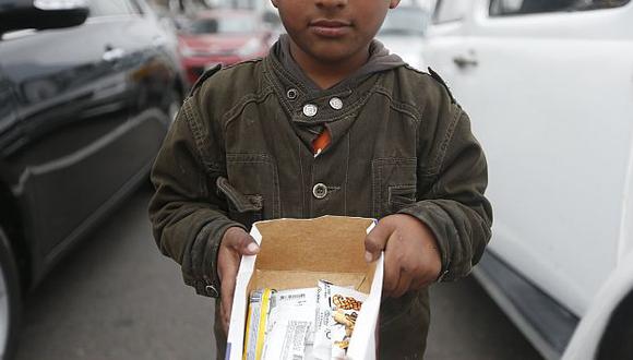Más de 1,6 millones de menores trabajan en calles del Perú. (Mario Zapata)