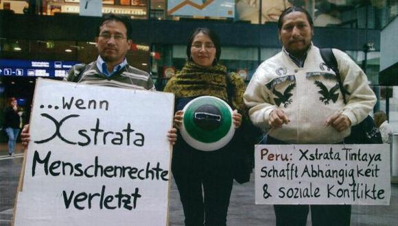 Invitados por una ONG suiza, viajaron para coordinar protestas. (Difusión)