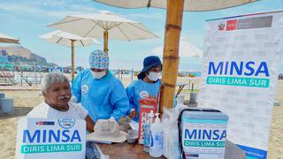 Vacunarán contra el COVID-19 en playas del sur de Lima