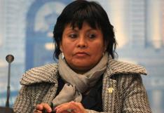 Exigen que congresista Esther Saavedra sea sancionada por agresión a periodista