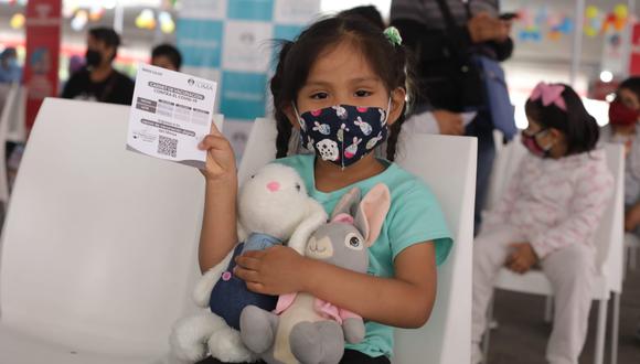 El horario de vacunación infantil de hoy, se replicará mañana 30 de enero en Lima Metropolitana y Callao. (Foto: Britanie Arroyo/@photo.gec)