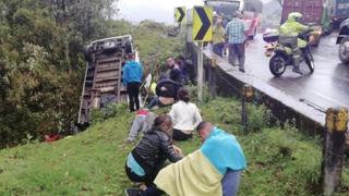 Al menos tres muertos y 13 heridos deja un accidente en Colombia
