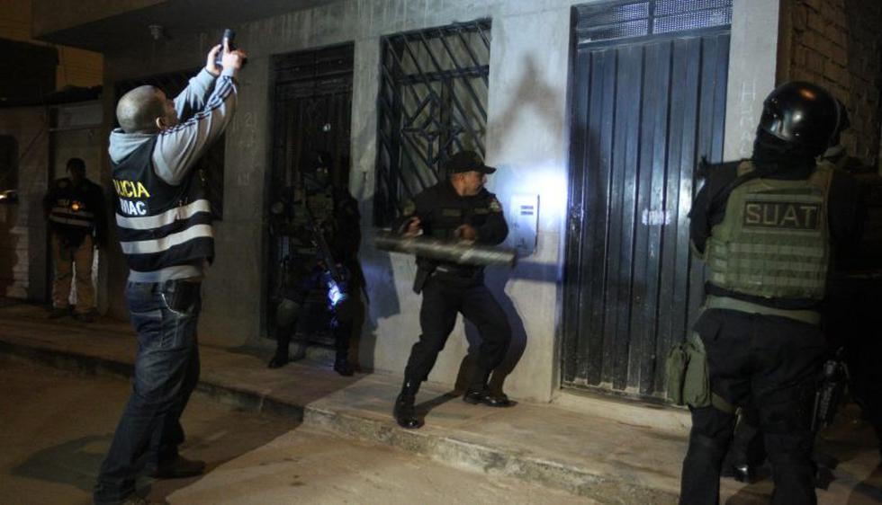 El ministro del Interior, Carlos Morán, resaltó la labor de la Policía en la lucha contra la delincuencia. (El Comercio)