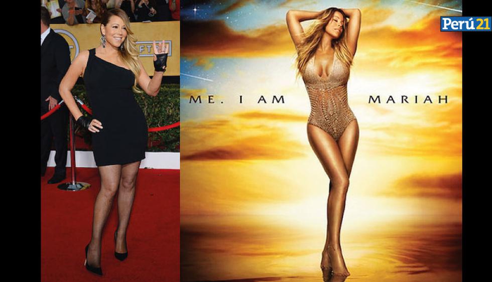 Mariah Carey suele usar muchos arreglos digitales en sus portadas de discos