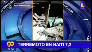 Terremoto de escala 7,2 azotó este sábado a Haití