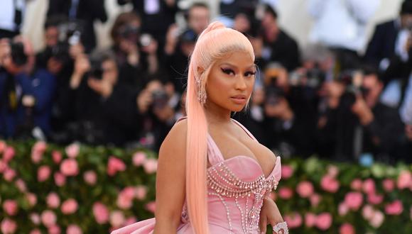 La rapera Nicki Minaj  afirmó que un amigo de su primo se volvió impotente tras vacunarse contra el coronavirus. (Foto: ANGELA  WEISS / AFP)