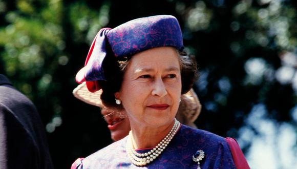La reina Isabel II del Reino Unido en 1986. (Foto: AFP)