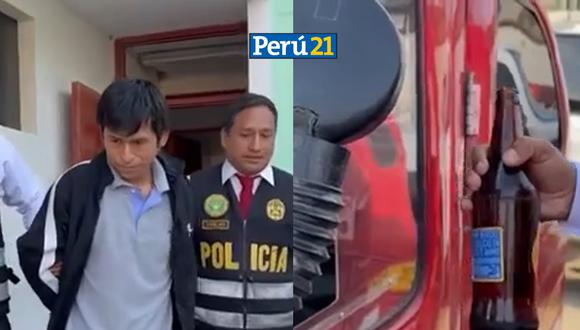 Detienen a dos mototaxistas tras ser acusado de violación. (Foto: Composición Perú21)