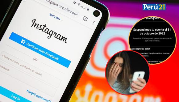 Instagram desactivó miles de cuentas por error masivo.