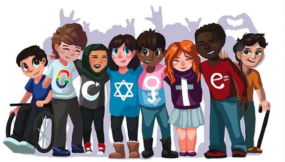 Google: Doodle ganador es exhibido en su página oficial (Sarah Harrison/Google)