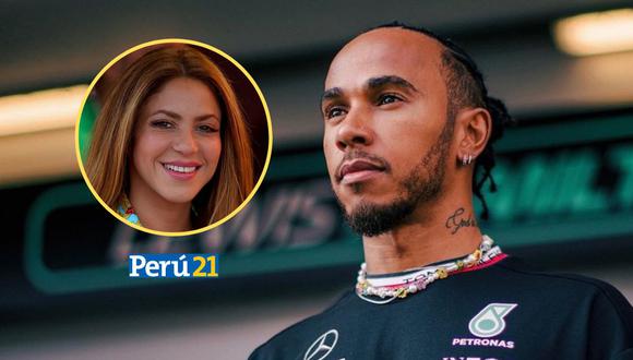 Lewis Hamilton elogió a las latinas, y muchos lo relacionan con Shakira. (@f1 / @lewishamilton)
