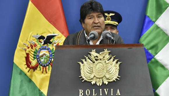 Evo Morales, candidato a la reelección por el oficialista Movimiento al Socialismo (MAS), ganaría en seis de las nueve regiones de Bolivia. (Foto: EFE)