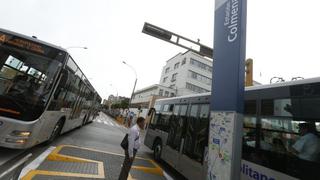 Metropolitano: Desviaron buses por marcha contra la #LeyPulpín