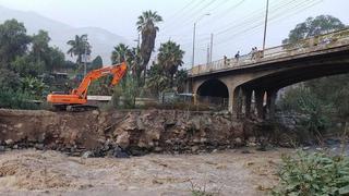 Chosica: Gobierno señala que puente Los Ángeles no está en peligro