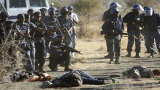 Sudáfrica: 18 muertos en protesta minera