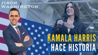 Kamala Harris hace historia