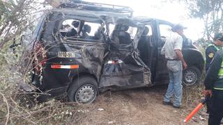 Terrible accidente deja cinco muertos en Lambayeque