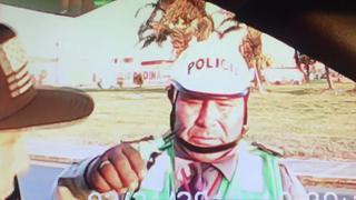 ¡Ampay! Graban a policía cuando pide presunta coima a chileno en Tacna [VIDEO]