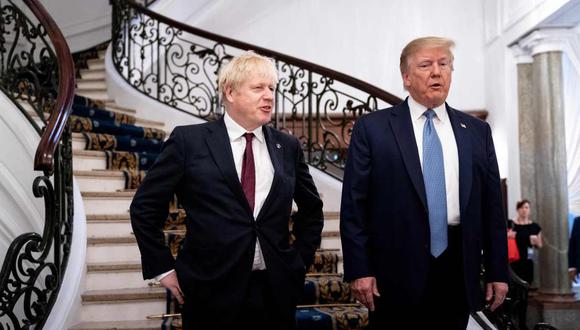 Boris Johnson advirtió que "habrá conversaciones duras" con Washington, pero resaltó que hay "enormes oportunidades para el Reino Unido en el mercado estadounidense" que actualmente su país no puede aprovechar. (Foto: AFP)