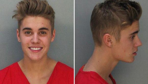 Justin Bieber fue detenido por conducir bajo efectos de sustancias tóxicas. (AP/EFE))