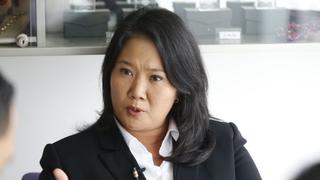 Keiko Fujimori: "Investigación confirmará que Odebrecht no nos dio dinero"
