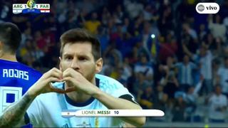Argentina vs. Paraguay: Messi transformó penal por gol en el Mineirão | VIDEO
