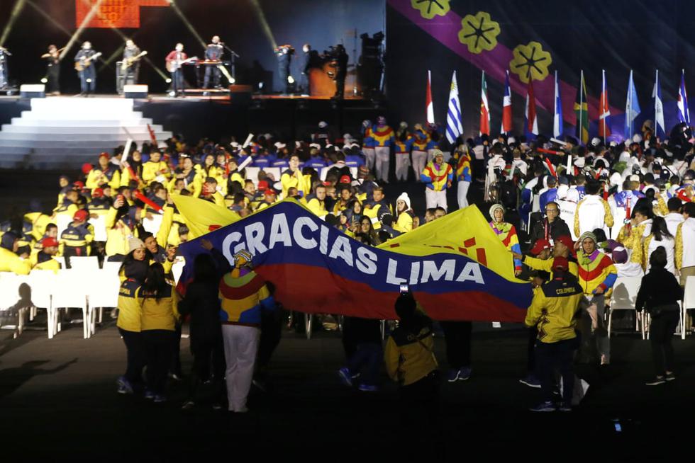 Con una ceremonia llena de música y color se puso fin a los Juegos Parapanamericanos Lima 2019. (Renzo Salazar/GEC)