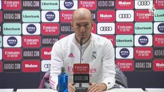 Zidane: “Tengo una plantilla con mucho talento”