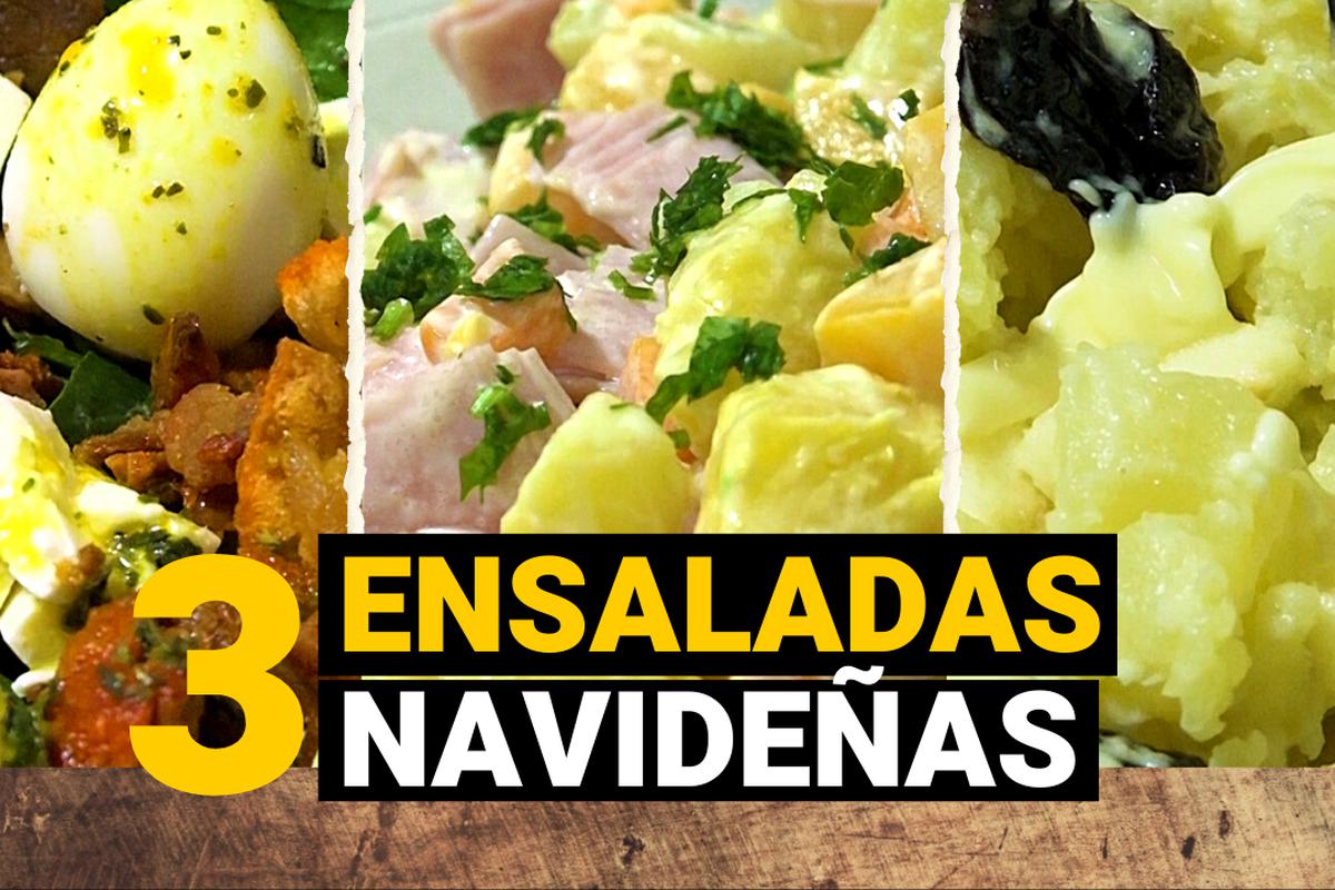 Navidad 2020: 3 ensaladas navideñas peruanas para acompañar la cena de  navidad l NNAV l VR l VIDEO | VIDEOS | PERU21