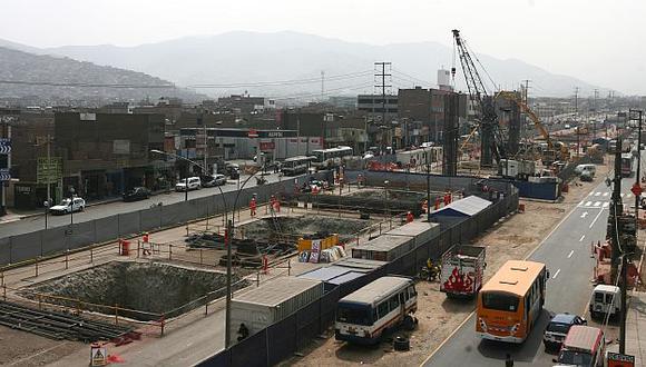 Las obras para el tramo II del Metro de Lima ya empezaron. (Perú21)