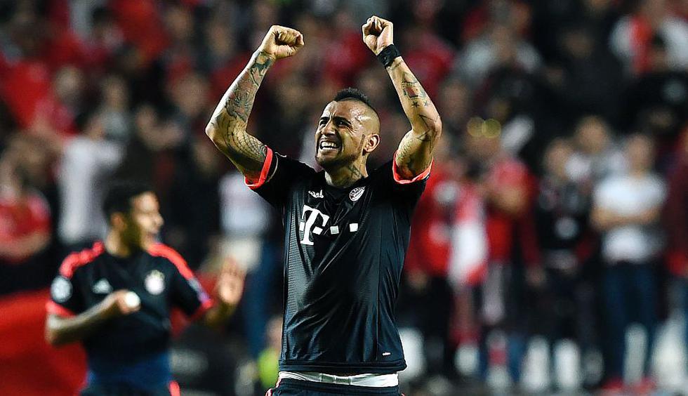 Bayern Munich empató 2-2 con Benfica y pasó a semifinales de la Champions League. (AFP)