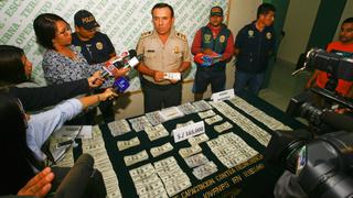 Policía capturó a mujer que iba a enviar US$165,000 falsos a Estados Unidos