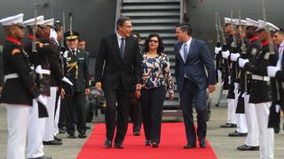 Martín Vizcarra llegó a Panamá para la asunción del presidente electo Laurentino Cortizo