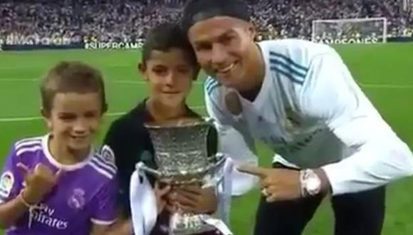 El 'luso' ganó un nuevo título con el Real Madrid. (Twitter: @RmcfTv)