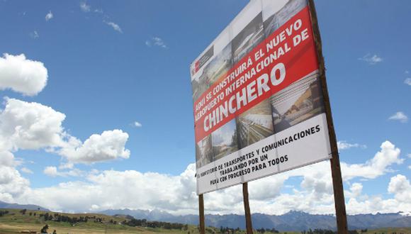 El gobierno busca sacar adelante el proyecto del aeropuerto de Chinchero como obra pública. (Foto: Andina)