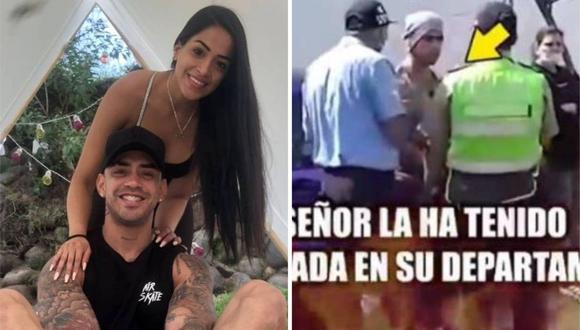 Diego Chávarry reaparece en redes con su novia tras ser acusado de secuestro. (Foto: Instagram/captura de video).