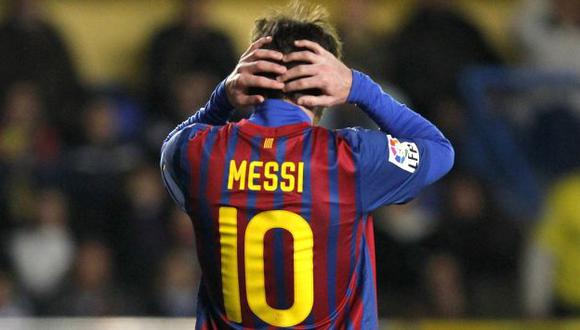 Lionel Messi no estuvo acertado en la definición. (Reuters)