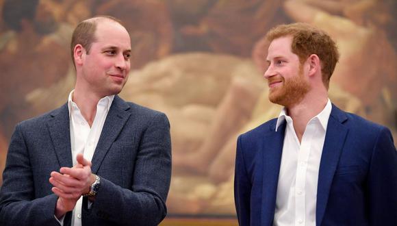 Harry y William han despertado rumores de un posible distanciamiento. (Foto: AFP)