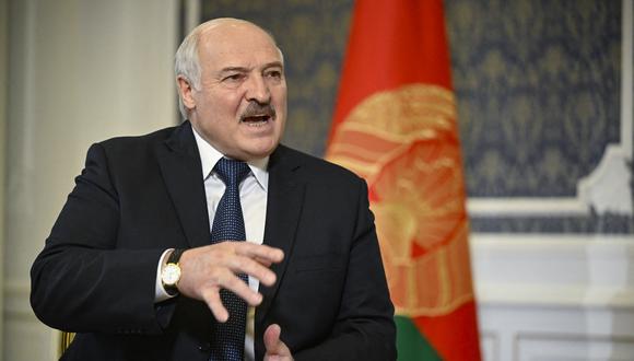Alexander Lukashenko. (Photo by Alexander NEMENOV / AFP)