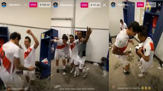 Selección peruana celebra en camerinos el triunfo frente a Paraguay y pase a semifinal de la Copa América [VIDEOS]
