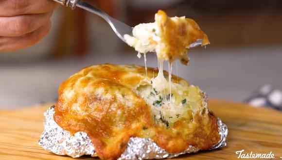 El queso mozzarella será el encargado de darle un sabor super especial. (Foto: Tastemade Español)