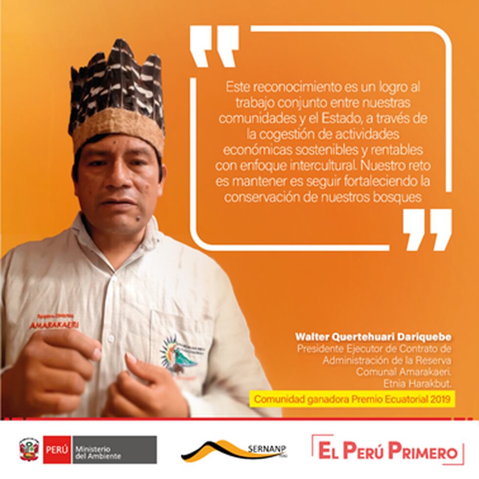  Orgullo peruano Comunidades amaz nicas reciben Premio 
