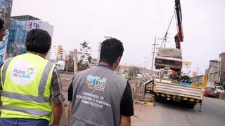 Se incautaron vehículos chatarra en operativo en San Juan de Miraflores