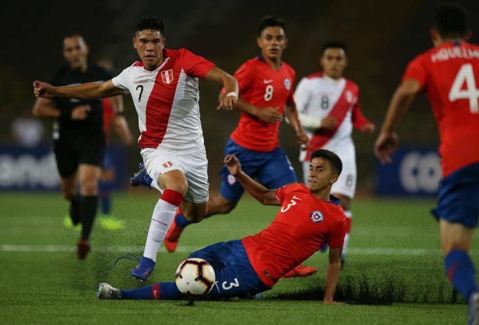 Perú empató 0-0 ante Chile en su debut por el Sudamericano Sub 17. (Foto: Fernando Sangama/GEC)