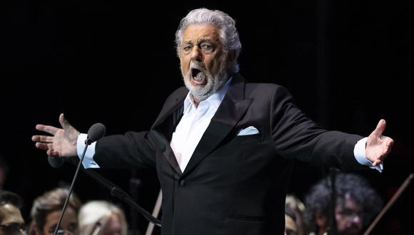 Filtran audios que vinculan al tenor Plácido Domingo con la “secta del terror” desbaratada en Argentina. (Foto de JORGE GUERRERO / AFP)