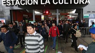Estación La Cultura del Metro de Lima estará cerrada por el foro APEC