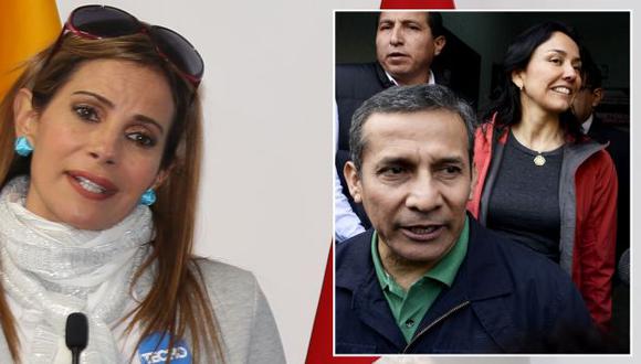 Karina Calmet celebra el encarcelamiento de Ollanta Humala y Nadine Heredia. (USI/Perú21)
