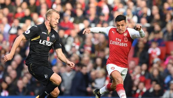 Desde el 2014, Alexis Sánchez pertenece al Arsenal de la capital inglesa. Su anterior club fue el Barcelona de España. (Getty Images)
