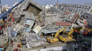 Taiwán: 116 es el número total de fallecidos en el terremoto que remeció el sur de la isla